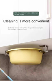 Kitchen Non Perforated Stainless Steel Storage Rack,