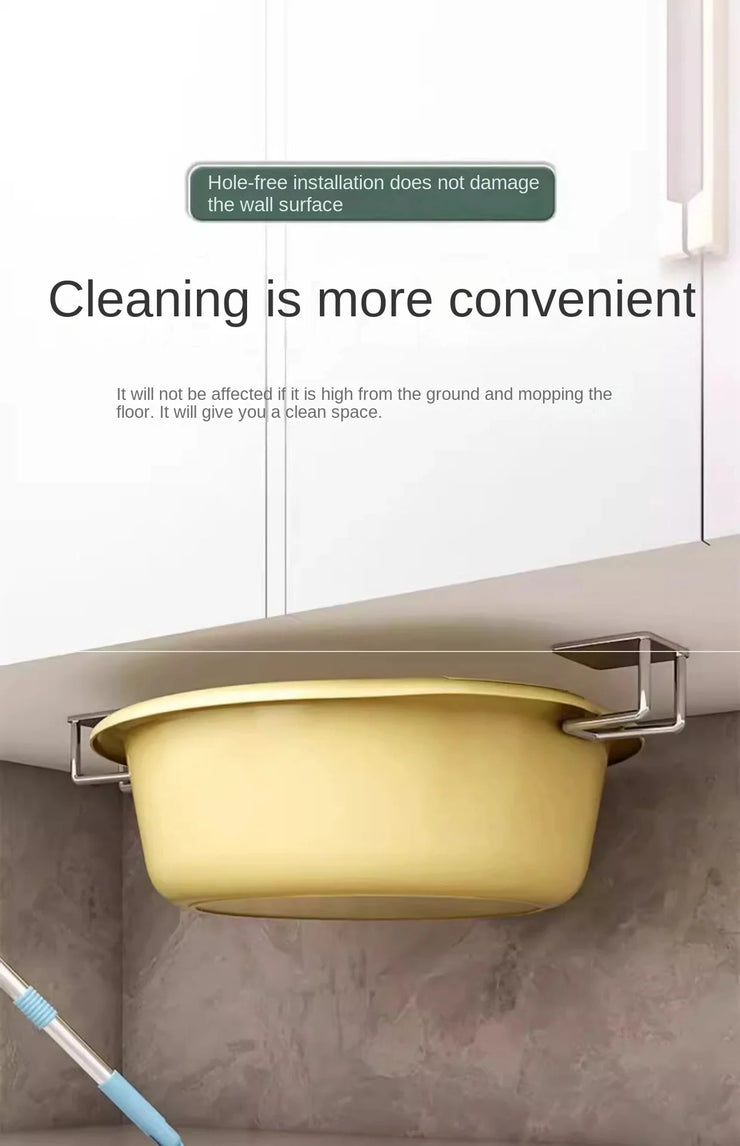 Kitchen Non Perforated Stainless Steel Storage Rack,