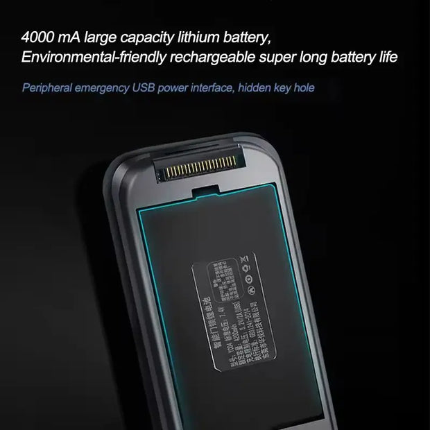 Smart Door Lock with Face ID  Keyless Home Security