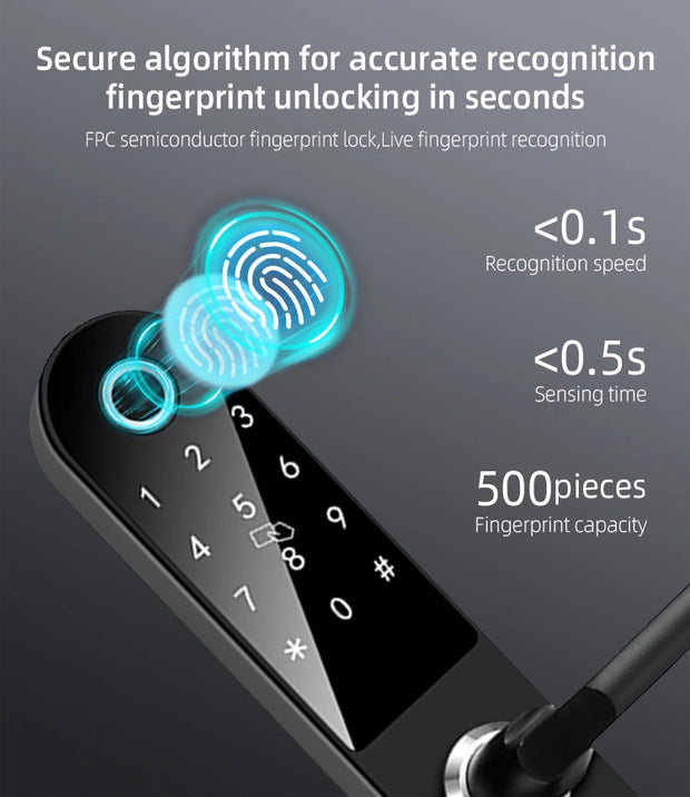 Fingerprint Smart Lock – Secure Keyless Entry for Home