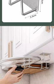 Kitchen Non Perforated Stainless Steel Storage Rack,