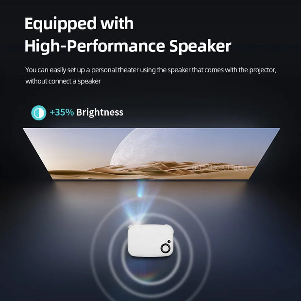 MINI Projector Portable 3D LED Video Projectors Home