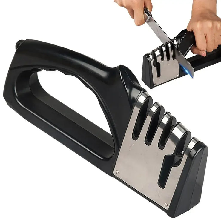 Premium 4-Stage Knife Sharpener for Kitchen Use