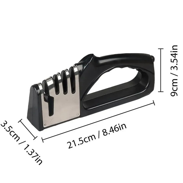 Premium 4-Stage Knife Sharpener for Kitchen Use