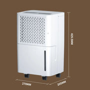 Dehumidifier 220V, Purification Capacity 12L/day for Whole House Dehumidificat,