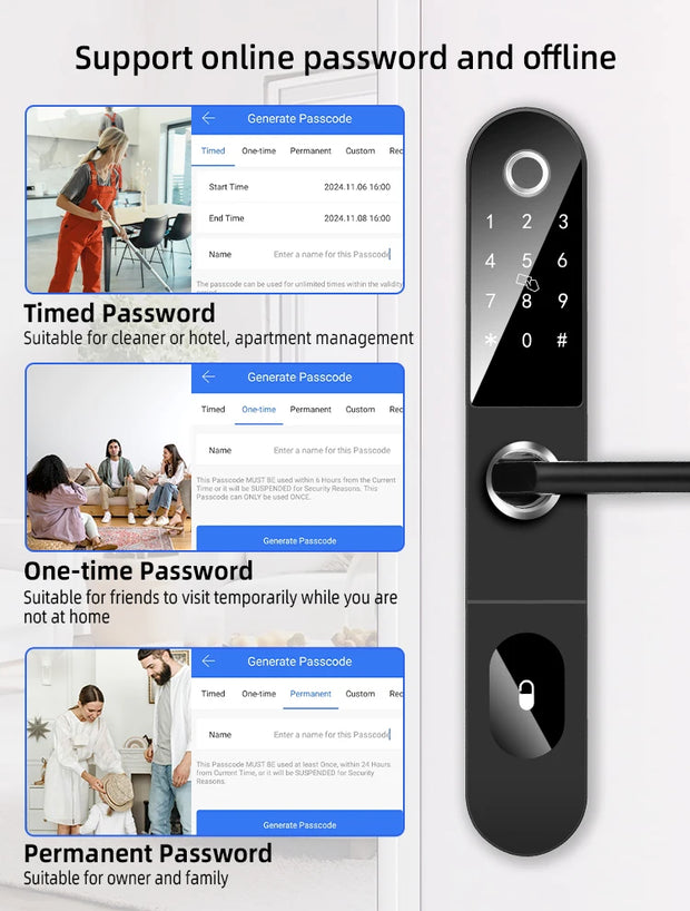 Fingerprint Smart Lock – Secure Keyless Entry for Home