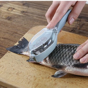 Kitchen Household Scale Scraper With Lid, Fish Scale Scraper.
