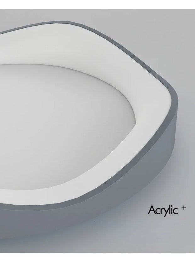 Modern White Smart Chandelier | LED Ceiling Light