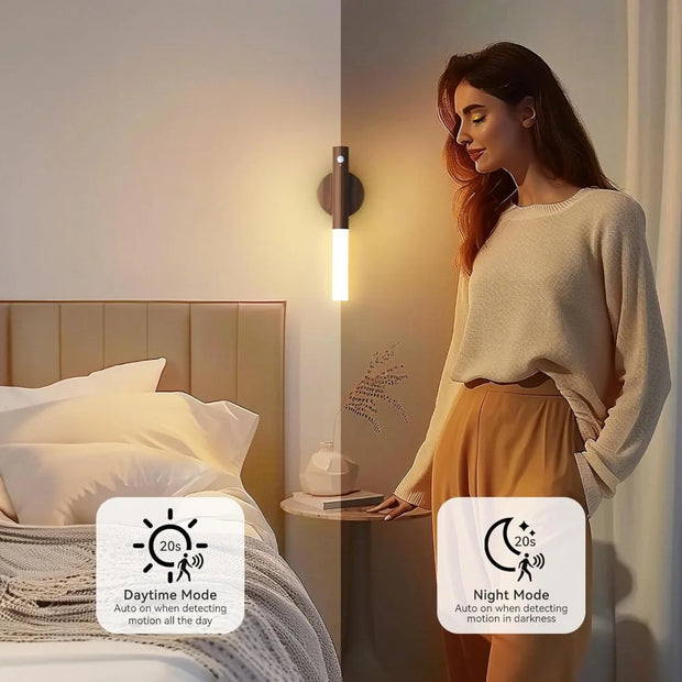 Bedside Cabinet Motion Sensor Light | LED Night Lamp