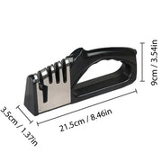 Premium 4-Stage Knife Sharpener for Kitchen Use