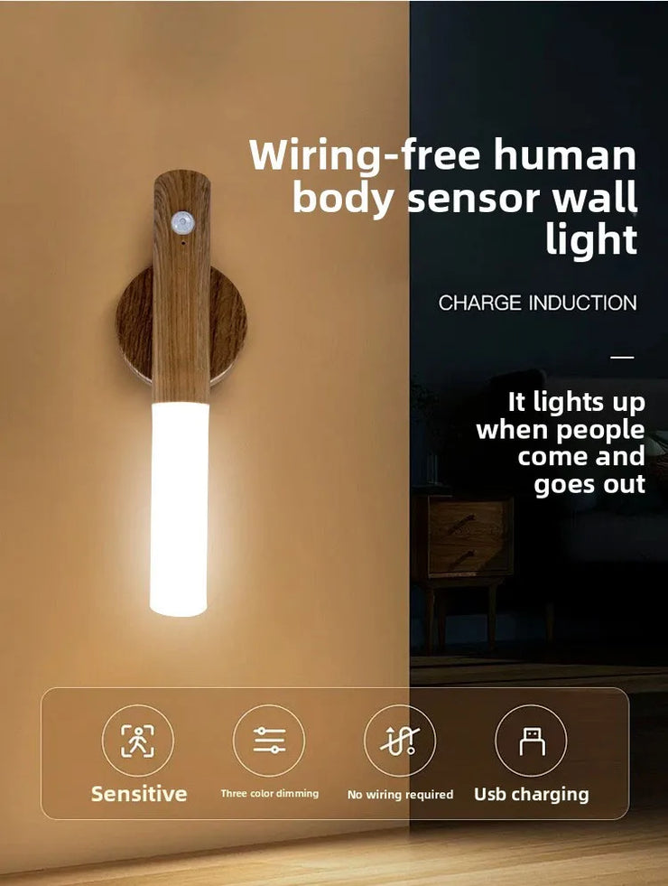 Bedside Cabinet Motion Sensor Light | LED Night Lamp