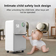 Acare Dehumidifier Moisture Absorbers Air Dryer with  Water Tank Quiet Air Dehumidifier