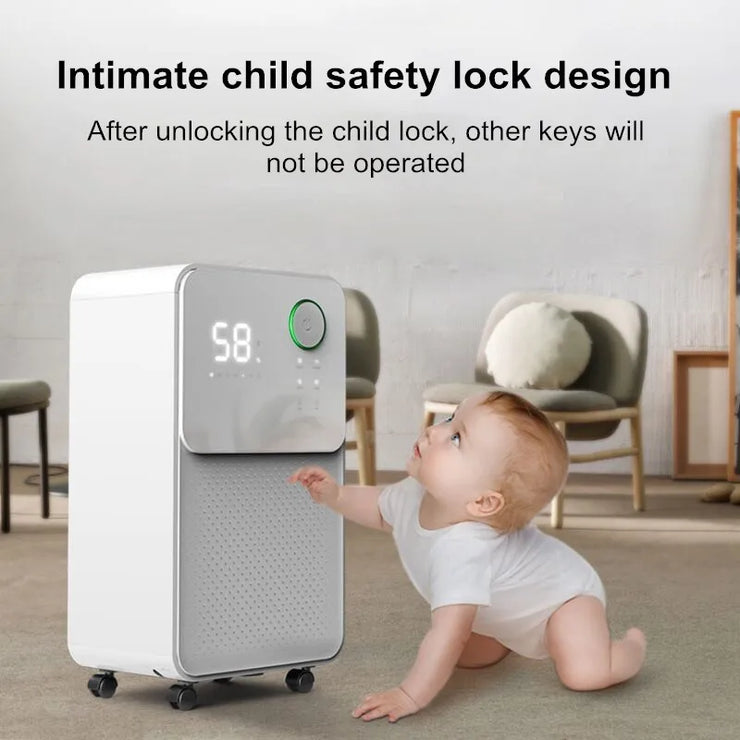 Acare Dehumidifier Moisture Absorbers Air Dryer with  Water Tank Quiet Air Dehumidifier