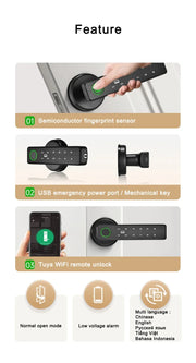 Secure Smart Lock for Metal Door – Keyless Entry System