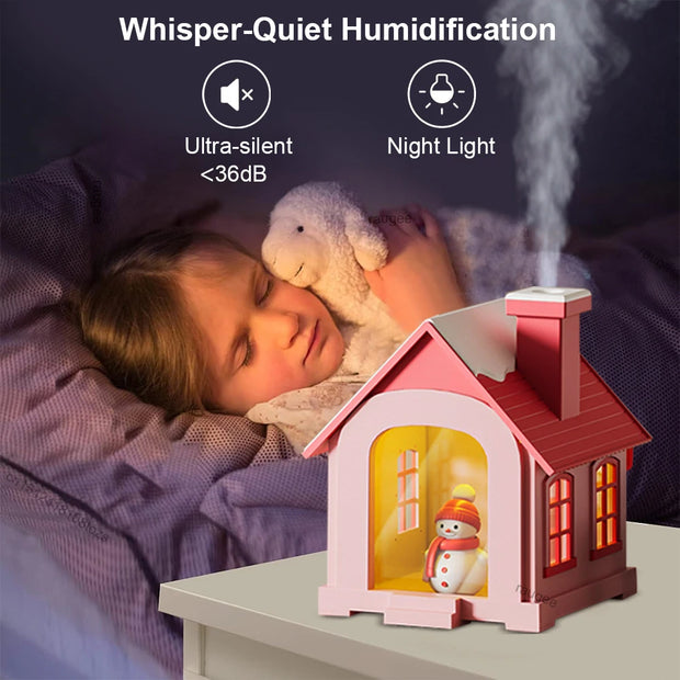 Small Bedroom Humidifier – Quiet & Portable Mist Maker
