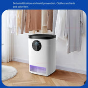 Digital Dehumidifier with Self-Stop Water Full Indicator Touch Screen Control