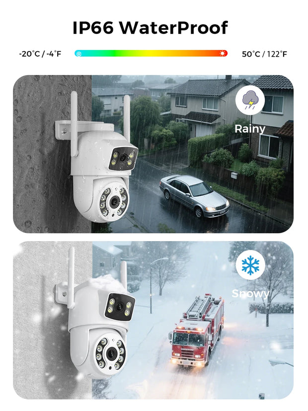 Motion Detection Camera with Night Vision & Alerts