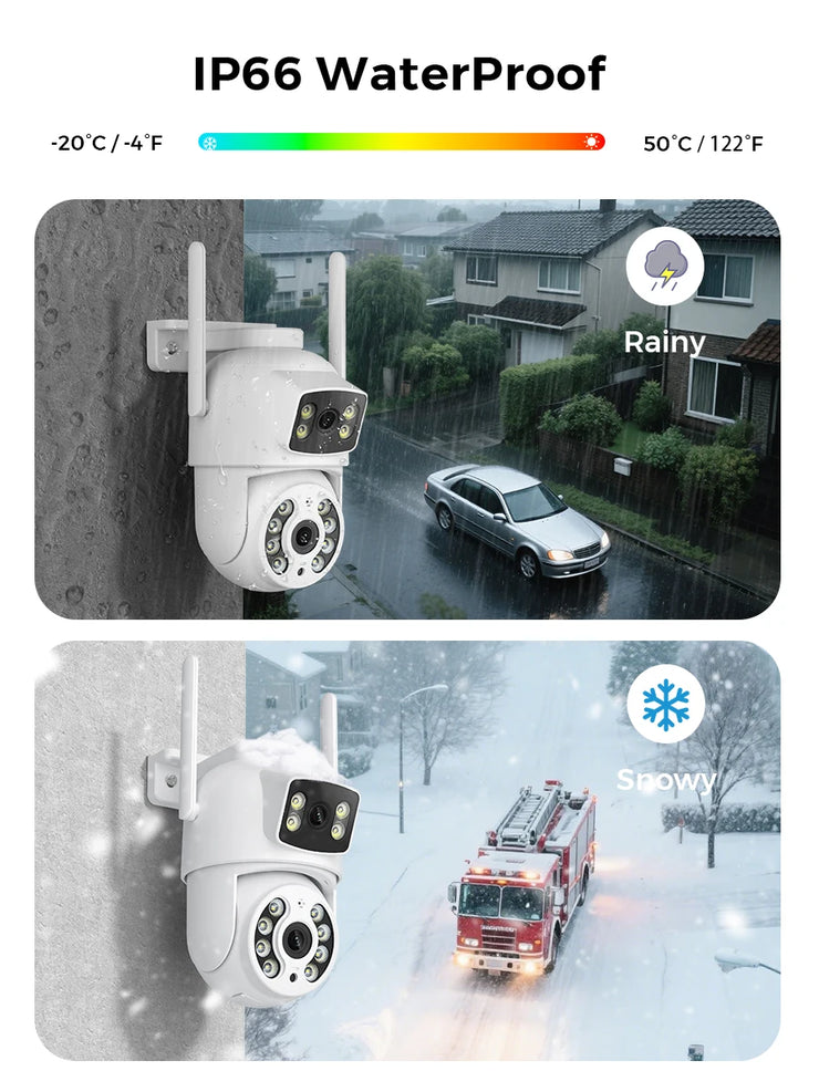Motion Detection Camera with Night Vision & Alerts