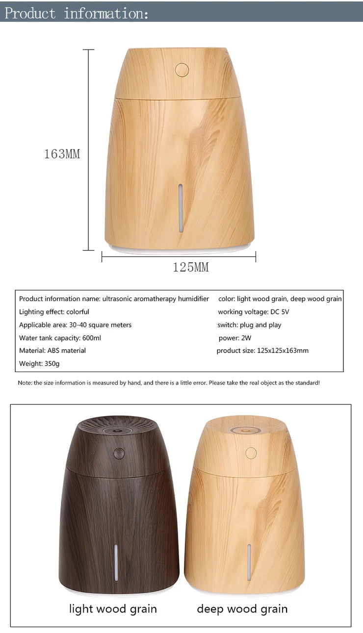 Humidifier Home Aromatherapy – Relaxing Scent & Moisture