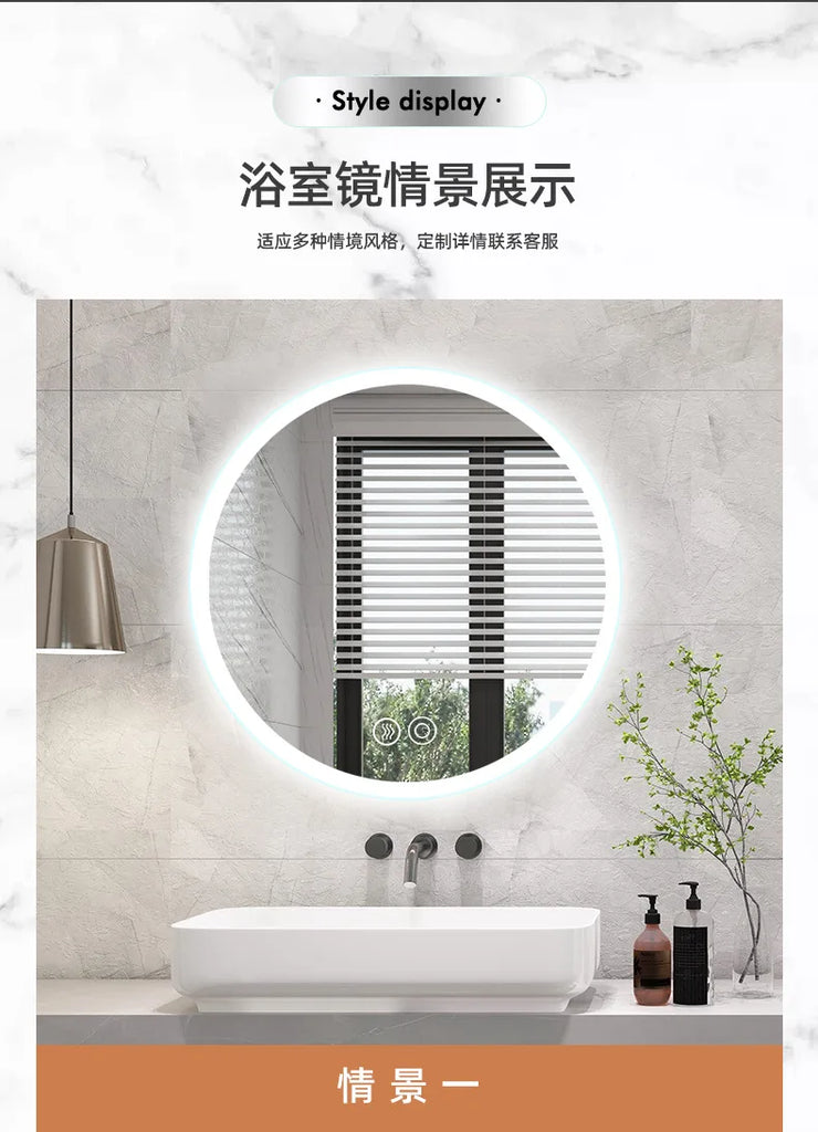 Integrated Mirror Light Smart Lamp for Modern Homes