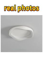 Modern White Smart Chandelier | LED Ceiling Light