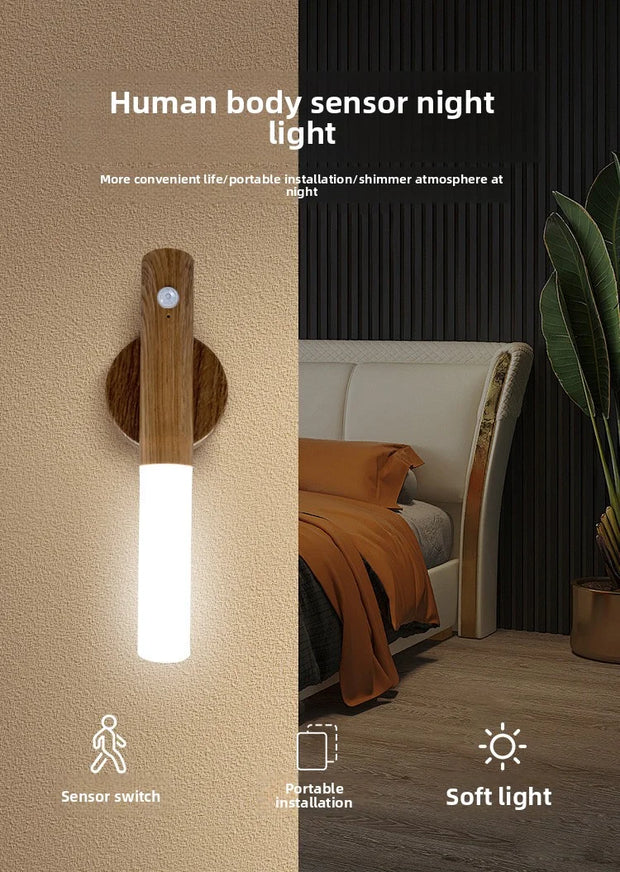 Bedside Cabinet Motion Sensor Light | LED Night Lamp