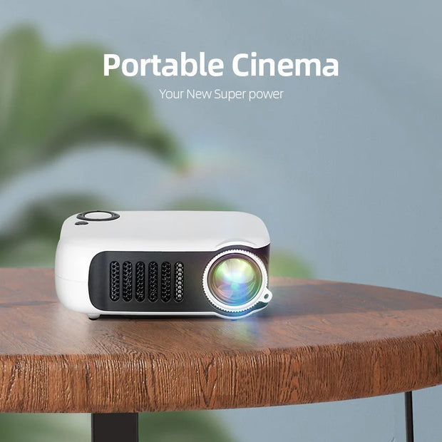 MINI Projector Portable 3D LED Video Projectors Home