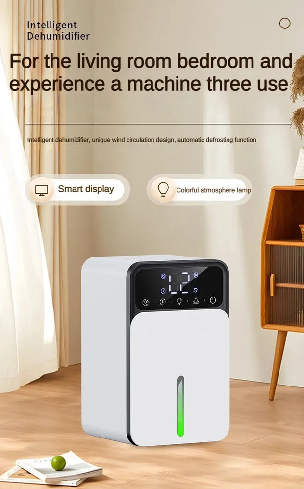 Compact Dehumidifier for Bedroom  Quiet & Energy Efficient