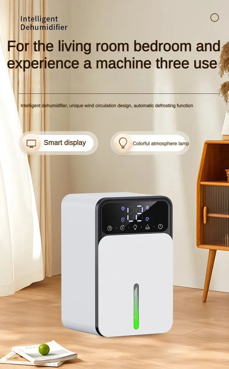 Compact Dehumidifier for Bedroom  Quiet & Energy Efficient