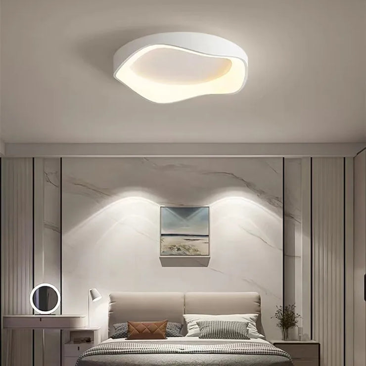 Modern White Smart Chandelier | LED Ceiling Light