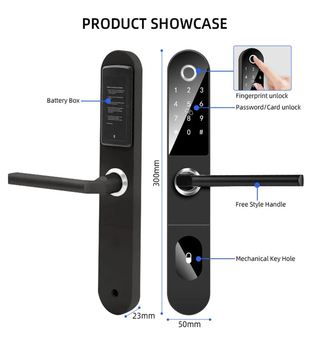 Fingerprint Smart Lock – Secure Keyless Entry for Home