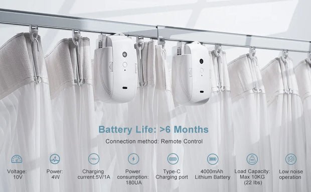 Smart Electric Curtain Robot Remote Control