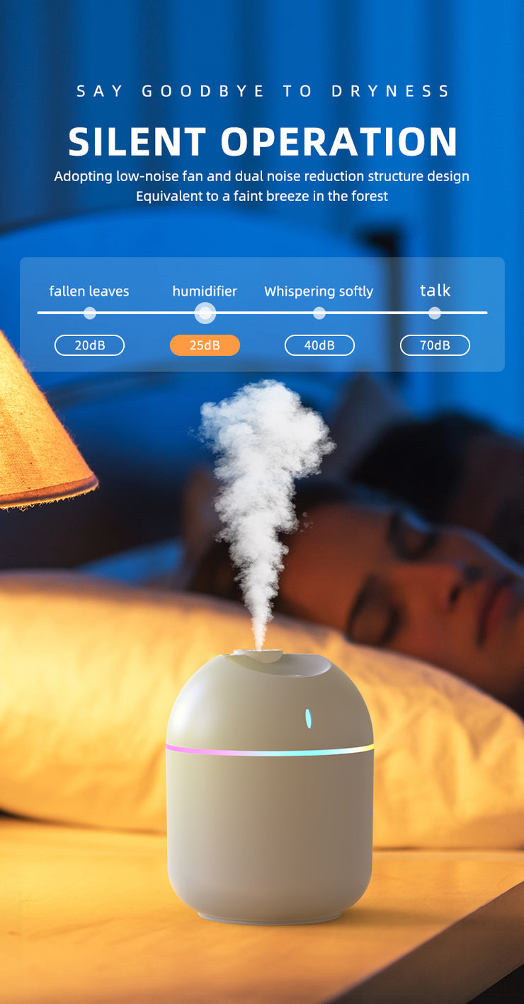 Cool Mist Humidifier – Quiet & Refreshing Air Moisturizer