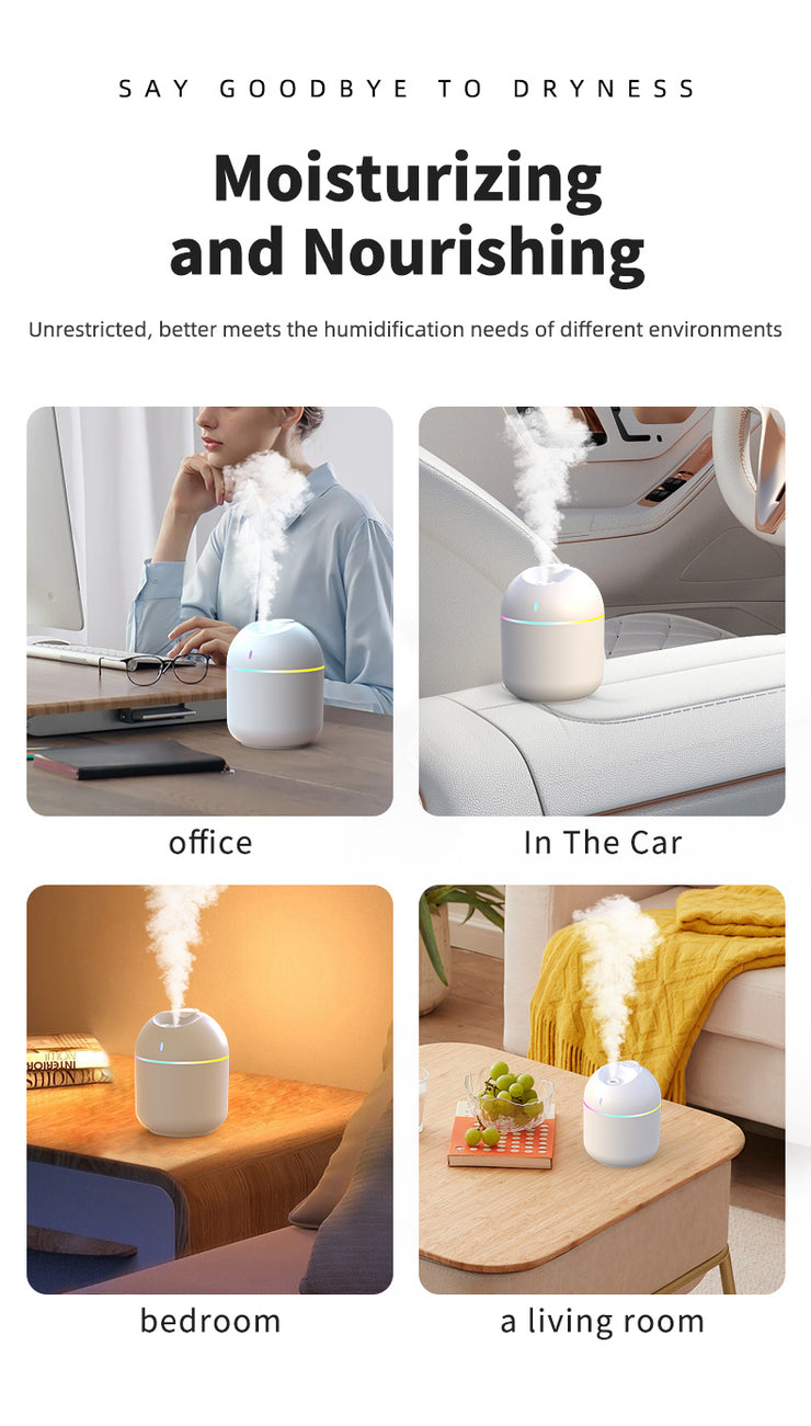 Cool Mist Humidifier – Quiet & Refreshing Air Moisturizer