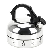 Retro Mechanical Timer – Classic Kettle Shape Kitchen Timer